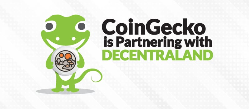 Decentraland - CoinGecko Partnership